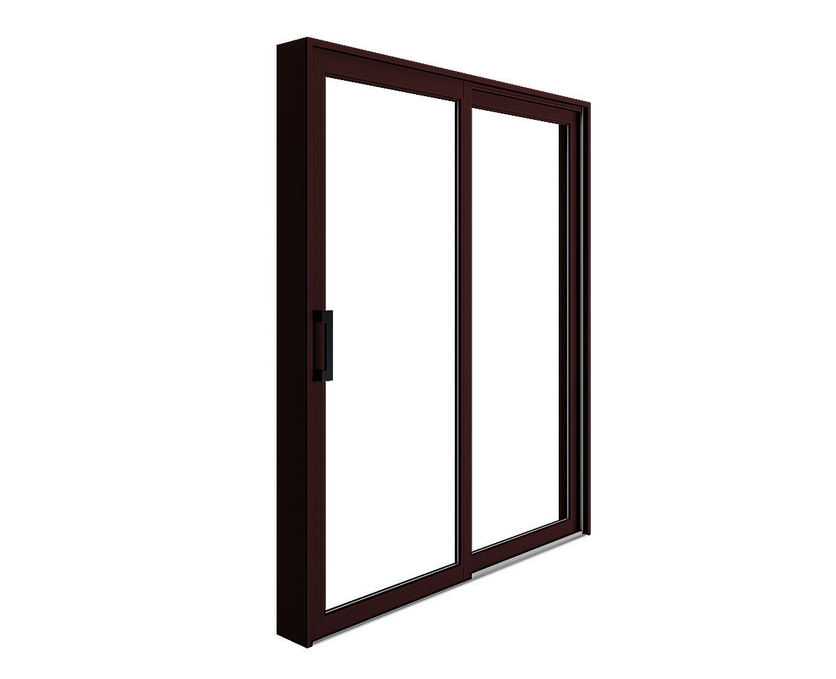 Patio Doors stock chestnut brown Patio Doors stock chestnut brown